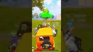 1v3 Car spray 1hp 🔥 #Shorts #pubg #BGMI #1v3 Clutch