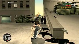 GTA Liberty Wiseguy Gameplay - 6 Stars Police Rampage