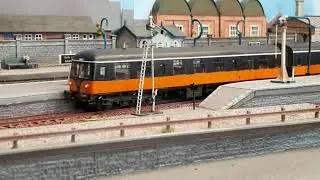 Model Railway Gilestown & Ballyharry CIE Railcar &  Murphy Models 121 - Sunday Service
