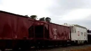 Parrish to Willow Seaboard Airline Tracks GP 7 EMD Freight Train