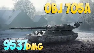 Об 705А - 8 Фрагов 9.5K Урона - Красное дерево! - Мир Танков