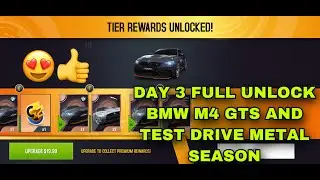 Asphalt 8, Day 3 Full Unlock BMW M4 GTS, Festival Check Out 😍👍