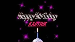 Karthik Name Happy Birthday to you Video Song Shorts Happy  Song With Names