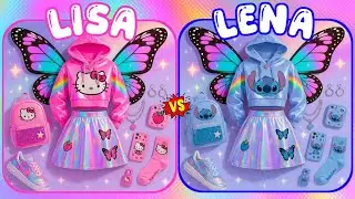 Lisa or Lena? 💖 Cute Soda Pop Choices You Can’t Ignore! 🧋✨ #lisaorlena #lisalena #tranding 