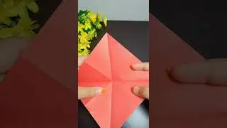 Tutorial Mudan Membuat Kepiting Origami #fellowellosong #shorts #shortvideo #origami #tutorial #anak
