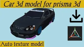 Car 3d for Prisma 3D.#prisma3d #prisma3dmodel