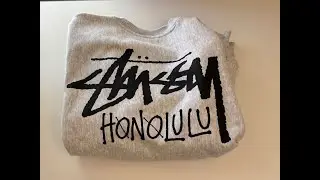 Stussy Honolulu Crewneck Unboxing!