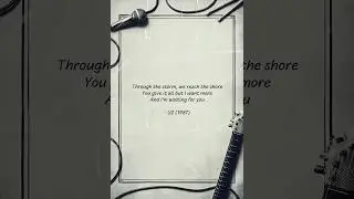 With or Without You. #musicislife #u2 #withorwithoutyou #rockballad #rock #1987