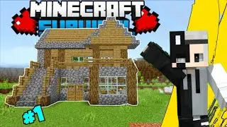Minecraft Survival House Tutorial | Easy Starter Base