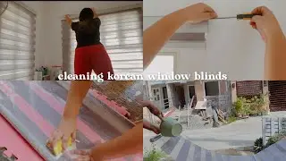 🧽 Paano Maglinis ng Korean Combi Window Blinds (Easy Step by Step How to Clean Window Blinds)