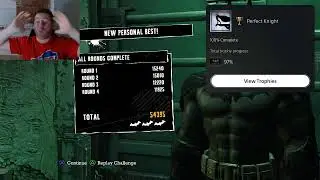 Batman Arkham Asylum Platinum Day 7 (Platinum!)