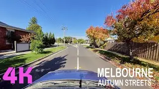 Melbourne Bentleigh Suburb Autum Driving Tour | Melbourne 4K