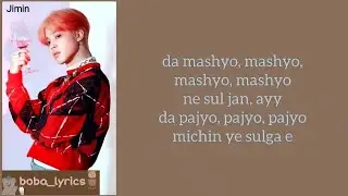 BTS - Dionysus (easy romanized lyrics) (❁&acute;◡`❁)