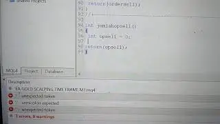 Learn to Create Scalping EA Writing Function Number of OP Sell