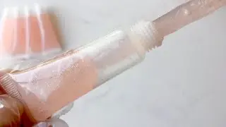 КАК СДЕЛАТЬ БЛЕСК ДЛЯ ГУБ С СВЕТЛО-РОЗОВЫМ АРБУЗНЫМ ОТТЕНКОМ 🍉💕😍