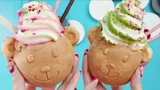 Taiyaki Iron | Electric Taiyaki Machine | 2 Open-Mouth Bear