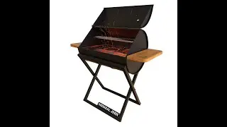 the WELDING and making of an oRiGiNaL jErK oil drum bbq smoker jerk pan