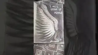 darkness is reality#wings #darkart #darkness #artwork #art #drawing #shorts #viralvideo #foryou #fyp