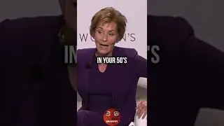 Judge Judy's Words of Wisdom ✍️📈 #shorts