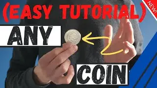 How To Do AMAZING coin FLOURISH - My Journey In Magic + Coin Roll