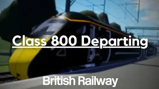 Class 800 departs Mill Bridge │ Roblox British Railway