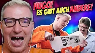 HUGO❗️ WAS SOLL DAS⁉️🤯 80% SCHRADIN IM VIDEO🤣| SatterHugo REAKTION (ANSAGE an @Papaplatte😱)