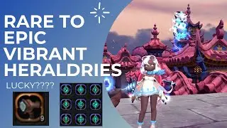Dragon Nest SEA | Making my Rare Vibrant Heraldries into Epic Grade! | Physician POV