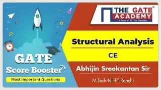 Structural Analysis (CE) - Most Important Questions for GATE 2020