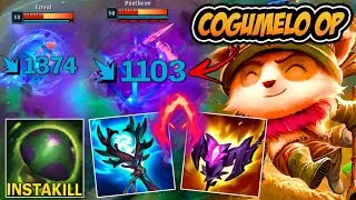 O COGUMELO DO TEEMO FICA MUITO OP COM ESSA BUILD DE INSTAKILL - LEAGUE OF LEGENDS