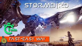 Fastest Way to Kill Stormbird Easily (No Tripcaster Blast) - Horizon Zero Dawn