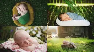 Outdoor newborn photography sessions