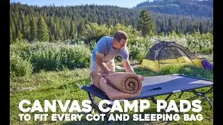 Teton Canvas Camp Pads: Comfortable sleep designed to work with Teton Cots