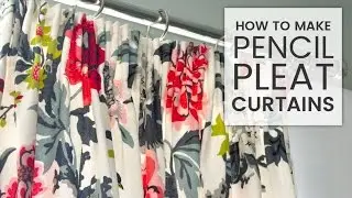 How to Make Pencil Pleat Curtains