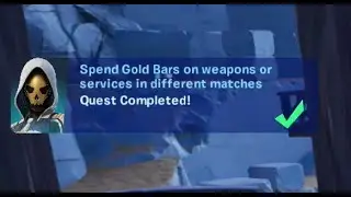 Fortnite - Spend Gold Bars on weapons or services - Chapter 4 Season 1