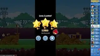 Angry Birds Friends Tournament 108 Week 107 Level 1 High Score 113k (No Power-ups) (PC)