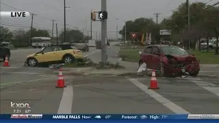 Two women injured in north Austin crash
