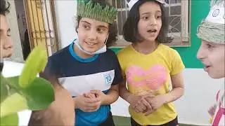 مسرحية النخلة تمضي جنوبا . تمثيل أبطال الخامسة 3 بمدرسة القصاص منزل شاكر ,صفاقس