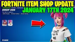 SNOWSTRIKE IS BACK + DROP DEE SKIN! Fortnite Item Shop [January 17th, 2024] (Fortnite Battle Royale)