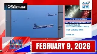 Unang Balita sa Unang Hirit: (Part 1) FEBRUARY 9, 2026 [HD]