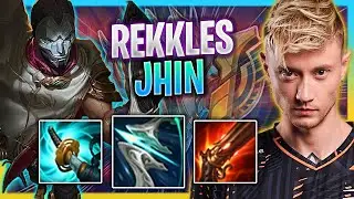 REKKLES IS INSANE WITH JHIN! | FNC Rekkles Plays Jhin ADC vs Caitlyn!  Season 2023
