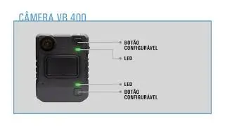 C&acirc;mera m&oacute;vel VB400 - componentes