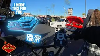I ride to Celebrity Cars & Coffee Las Vegas & hide a treasure 👀