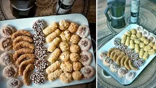 6 Gâteaux aux amandes avec la même pâte sans pâte ni emporte pièces