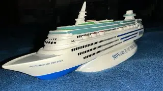 Unboxing Monarch Of The Seas Resin Cruise Ship Model