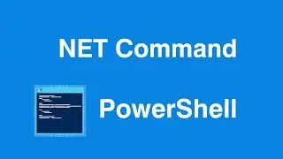Windows Batch Script NET Command