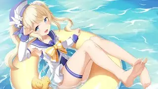 Genshin Impact Special: Summer Barbara VS Underwater Local Legends (World Level 9 + No Deaths)🌊🫧
