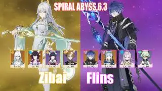 C0 Zibai & C0 Flins | Spiral Abyss 6.3 | Genshin Impact