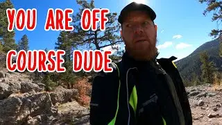 Riding SOLO New Mexico: Getting OFF COURSE Carson National Forest
