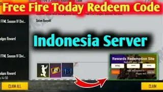 Free Fire Indonesia Server Redeem Code Today |22 December Redeem Code Free Fire FF RedeemCode