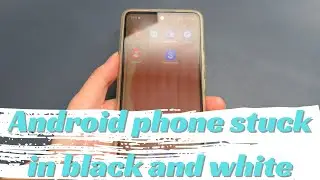 My Android Phone Is Stuck in Black & White. How to Set Phone Screen Back to Normal Color